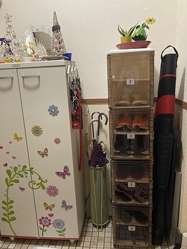 Mayi Box シューズボックス 収納キャビネット 大容量 玄関 9段-36足 716VgF9n8AL._AC_UF894,